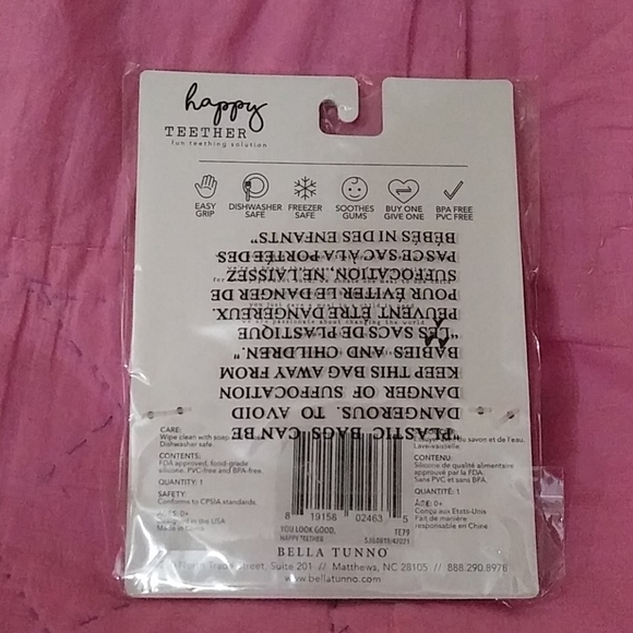 💜$8.00 Item💜Teething ring - Picture 2 of 2